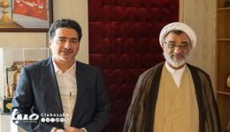 دیدار همایون شجریان با دبیر شورای عالی انقلاب فرهنگی
